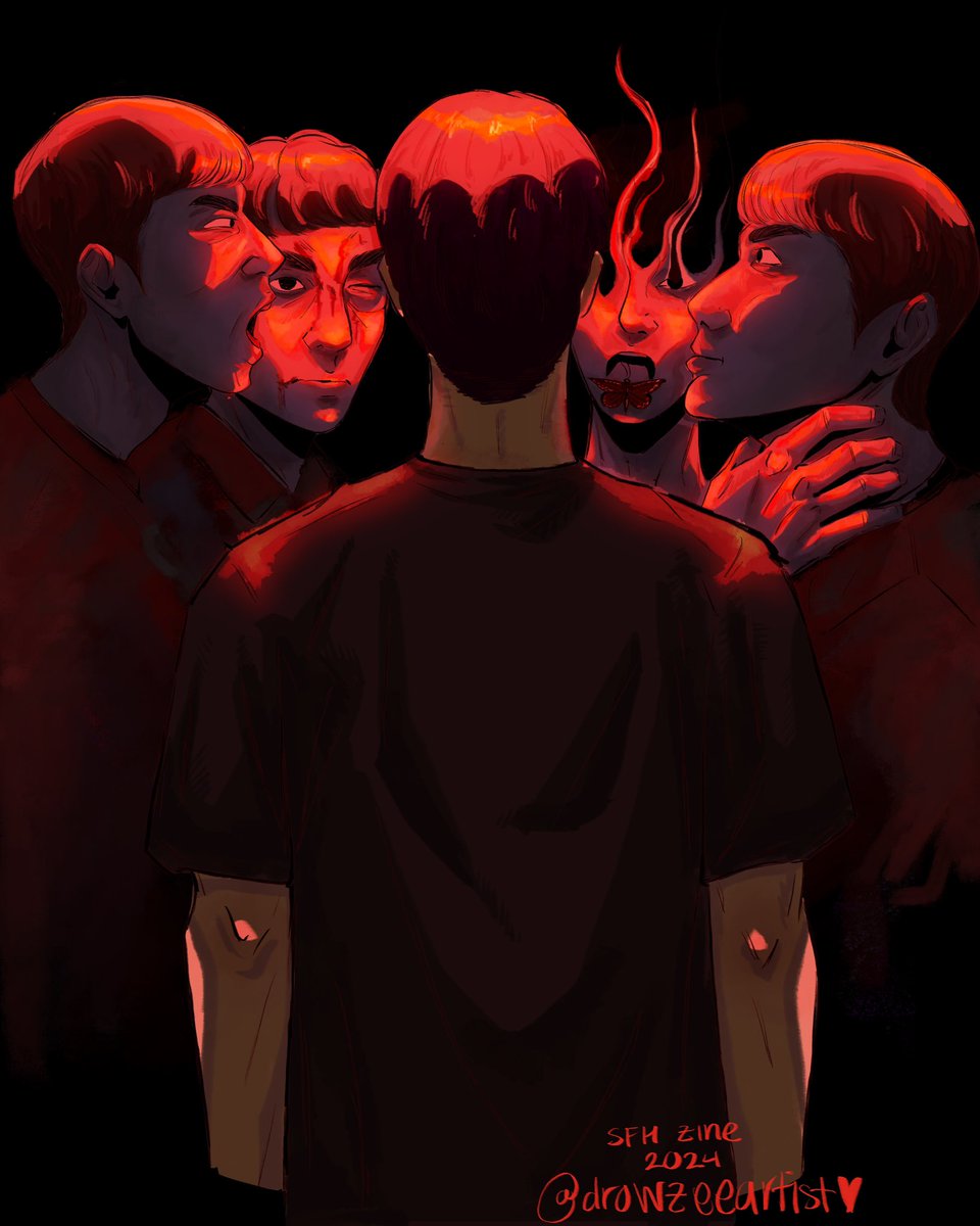 heres my piece for the SFH zine💜

im so happy to have been apart of the sfh zine!! i hope yall have a good and spooky halloween!!!