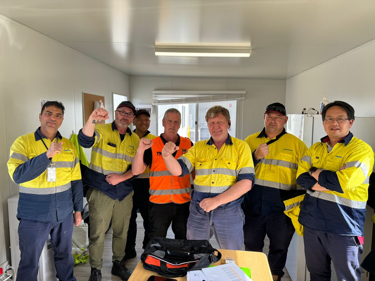 Growing Our Union! TWU welcomes new members at Chemtrans