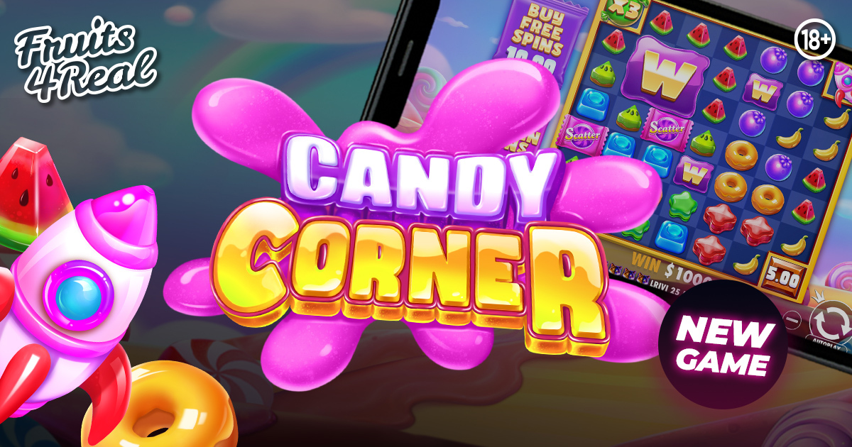 fruits4real's tweet photo. Craving something sweet? Candy Corner by Pragmatic Play is packed with colorful candies and playful spins. Dive into this delightful slot today! Play the game here: https://t.co/rTrqVUqVVB

18+ | Play responsibly https://t.co/atLk9BXXmg