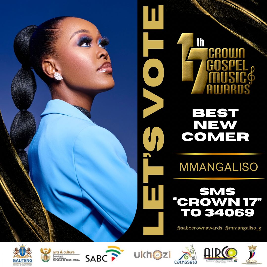 SMS "CROWN 17" to 34069 to make sure we come back with the BEST NEWCOMER at the #crowngospelmusicawards. Your support will be highly appreciated 🤗