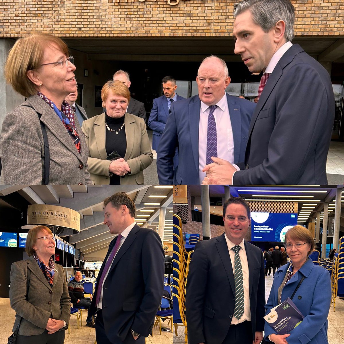 Maaike van Koldam (@maaikevankoldam) on Twitter photo The Farming and Food Conference organized <a href="/IFAmedia/">Irish Farmers' Association</a> was an excellent opportunity to learn more about the challenges & achievements of the farming sector in ๐ฎ๐ช. It was an honor to meet Taoiseach <a href="/SimonHarrisTD/">Simon Harris TD</a>, Minister <a href="/McConalogue/">Charlie McConalogue</a> and Minister of State <a href="/martinheydonfg/">Martin Heydon</a> ๐ฎ๐ช๐ค๐ณ๐ฑ The Farming and Food Conference organized <a href="/IFAmedia/">Irish Farmers' Association</a> was an excellent opportunity to learn more about the challenges & achievements of the farming sector in ๐ฎ๐ช. It was an honor to meet Taoiseach <a href="/SimonHarrisTD/">Simon Harris TD</a>, Minister <a href="/McConalogue/">Charlie McConalogue</a> and Minister of State <a href="/martinheydonfg/">Martin Heydon</a> ๐ฎ๐ช๐ค๐ณ๐ฑ