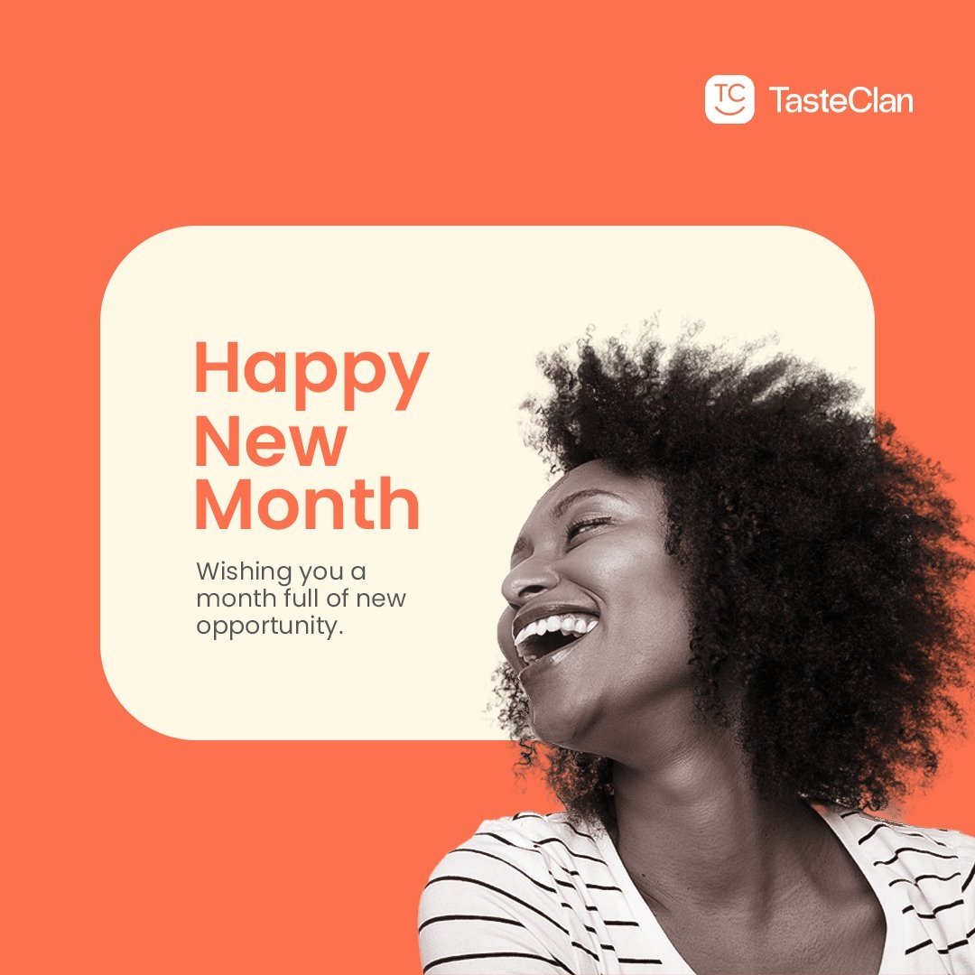 tasteclan's tweet photo. Happy new month TasteClanners, what's the one health goal you want to achieve this month?? https://t.co/y41Erxj6A6