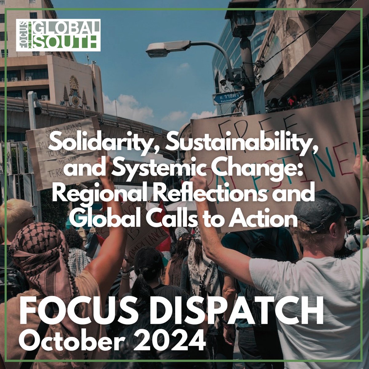 focussouth's tweet photo. #FOCUSDispatch October is here! This edition, we're reflecting a spectrum of critical issues—from the ongoing crises in Palestine to transformative discussions on food systems for #WorldFoodDay, offering a comprehensive look at our engagements in this region. #FreePalestine ✊🇵🇸 https://t.co/bKoxtJMCGA