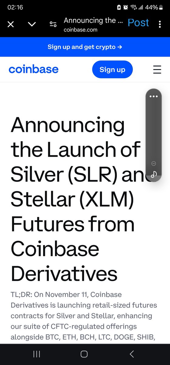 lites_of's tweet photo. Well, well, well... Stellar futures on Coinbase. 🤗 https://t.co/JLy3E2fHTu https://t.co/M0TWM0aRVg