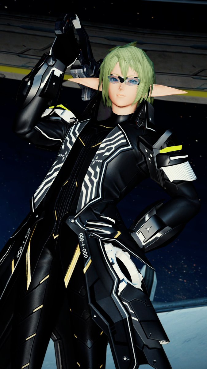 DauraPso2's tweet photo. I made a more combat-oriented look for Casra. It draws off the similar vibes of his EP 4 Règle Jacket, but is a lot more padded and sturdy~
#PSO2_NPC | #PSO2NGS_SS #PSO2GLOBAL | https://t.co/fqinid2dvI