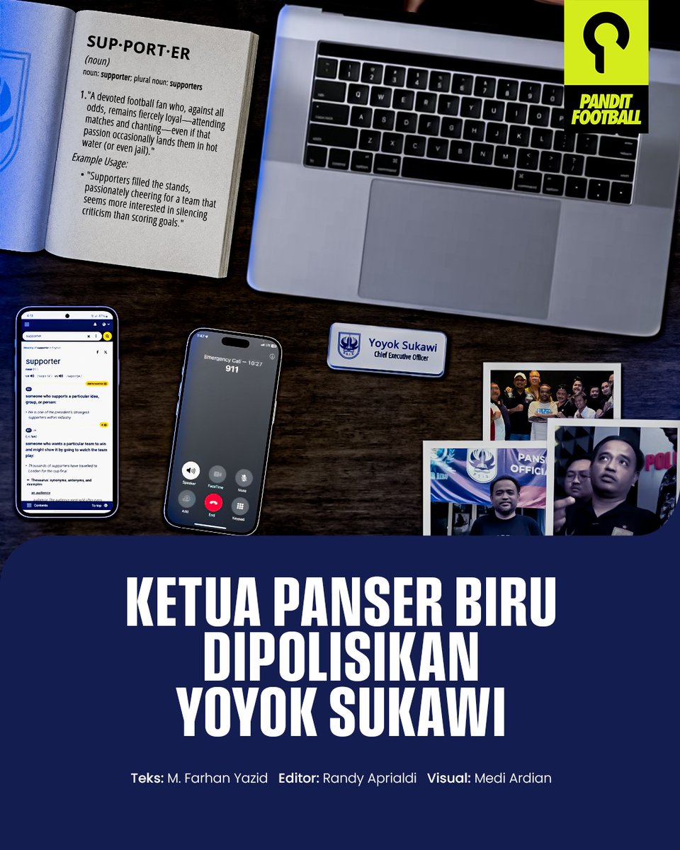panditfootball's tweet photo. Ketua Panser Biru dipolisikan atas tuduhan ujaran kebencian. 

Menurutmu, pantaskah Kepareng dilaporkan? https://t.co/0HnDPwjJjs