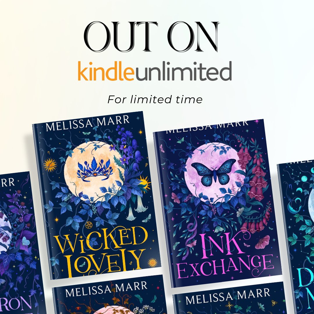 My U.S. publishers have placed All FIVE of the original Wicked Lovely books in Amazon Books Kindle Unlimited for a limited time 🙂

If this series is on your TBR or re-read list, now is the time...

 #Wickedlovely #kindleunlimited #fantasy #author #romantacy