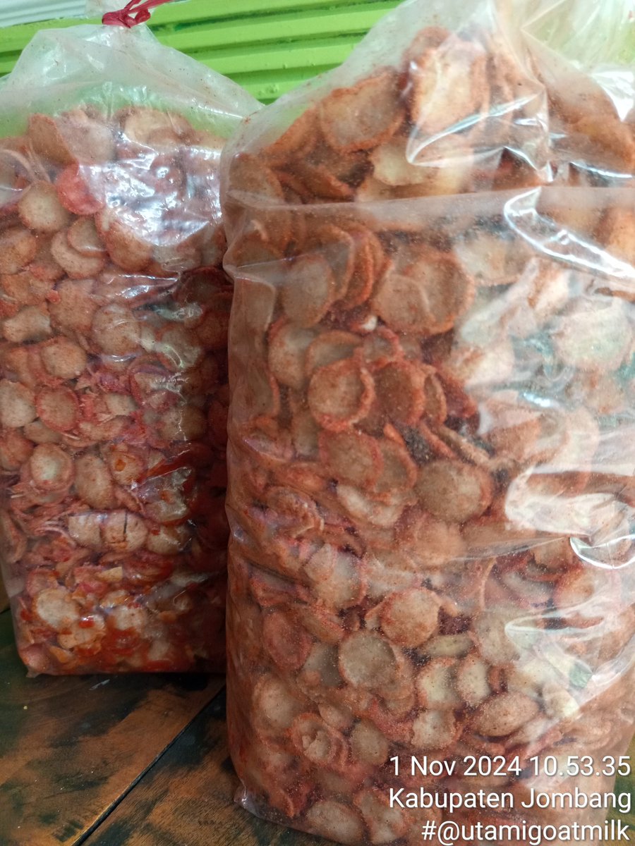 utamigoatmilk's tweet photo. Bismillah

Aneka kripik
#bastik
#basreng
#seblak
#cumiabon 

Harga mulai 12k
Pengiriman dari jombang jatim

Order by dm
#JumatBerkah https://t.co/8HTcKKb7iT