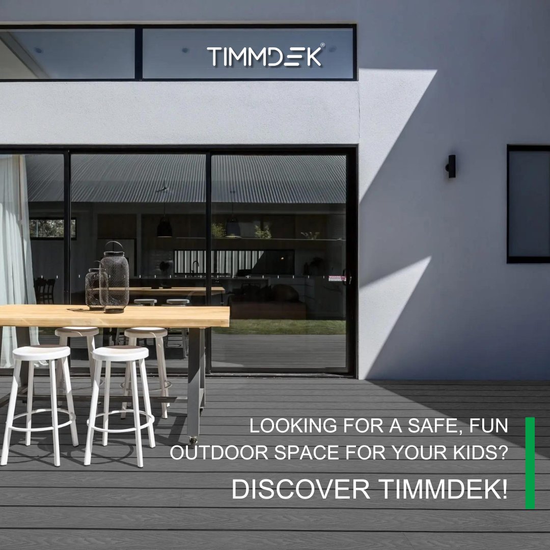 Timmdek_Int's tweet photo. Discover Timmdek’s durable, slip-resistant decking that’s perfect for creating family-friendly areas everyone will love!

#Timmdek #SafeOutdoorSpaces #FamilyFun #OutdoorLiving #HomeMaintenance
#Timmdek #DeckGoals #OutdoorLiving #Sustainability #deckingideas #diy https://t.co/Z2Iqa9dH97