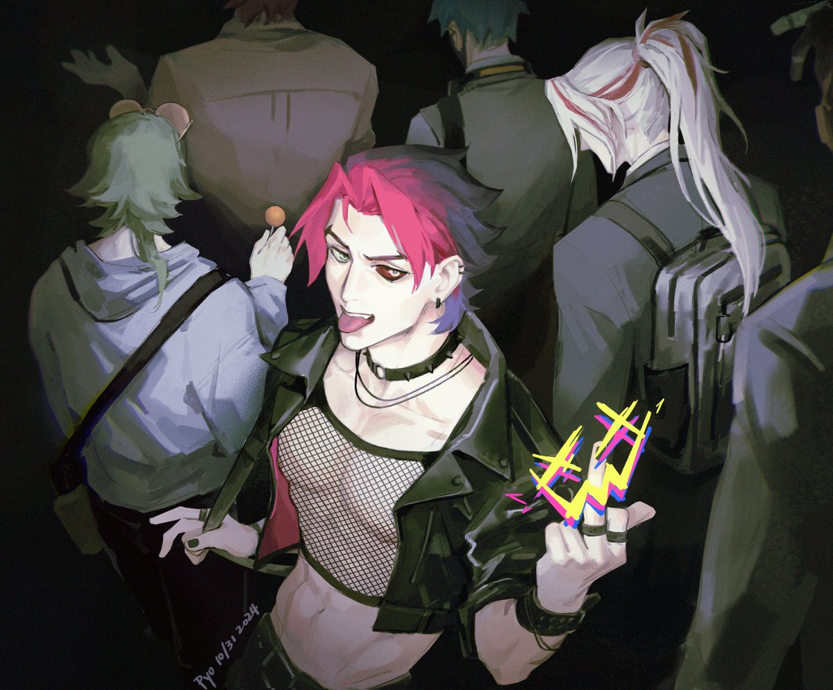 PYOPOYPYO's tweet image. 没赶上呜呜😢是私心很重的生贺🎂
#Heartsteel #Kayn