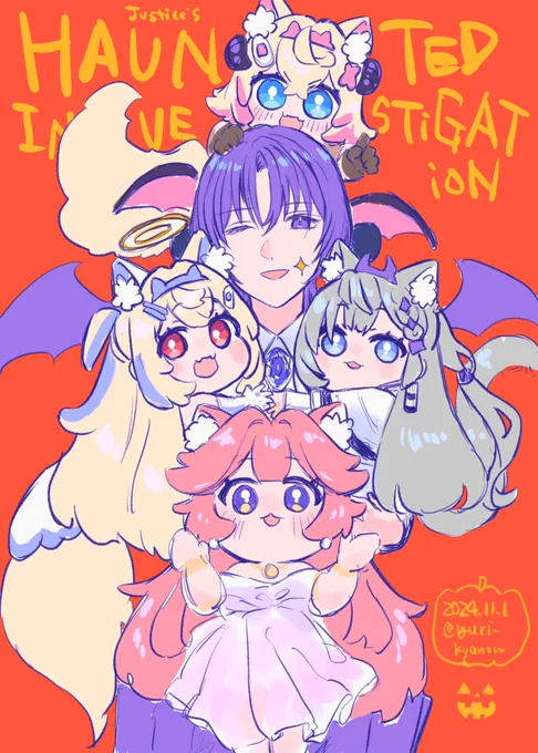 This is paradise heaven #Zetacrylic #FWMCpix #青ペン #RaorArt #JusticeHalloween 