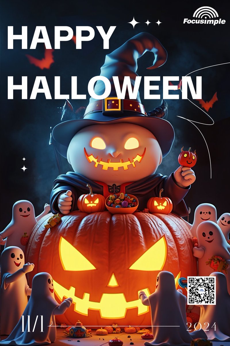 Happy Halloween, may you get plenty of candies and wonderful memories!