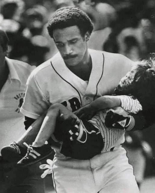 On August 8, 1982, a line drive foul ball hit a 4 year old boy in the head at Fenway Park. Jim Rice, realizing in a flash that it would take EMTs too long to arrive and cut through the crowd, scooped up the boy and got him to the dugout where the Red Sox medical team gave him
