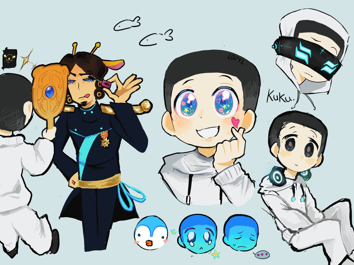 60ZY1's tweet photo. #Runningmananimation  #런애니 Kuku things. https://t.co/xeUs0WBSXS