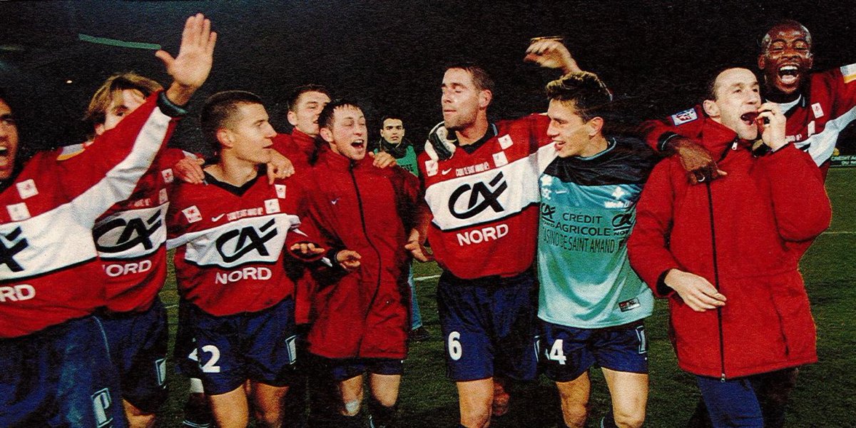 Victoire contre l'En Avant Guingamp en 1999, avec Christophe Landrin ayant terminé dans les cages !