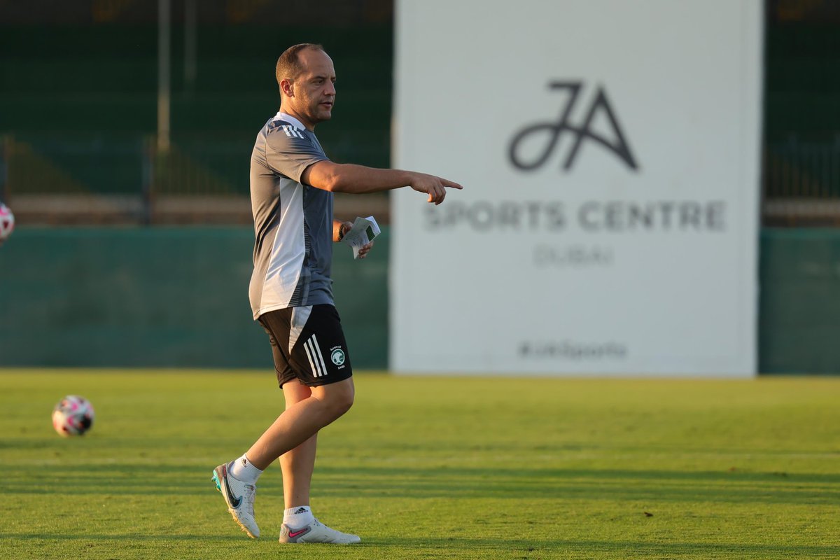 Llcortes14's tweet photo. 💪🏻🔝 10 intense days of training camp in Dubai! Our players have worked hard, and the results speak for themselves.
We keep growing, learning, and building the future of Saudi women’s football. 🇸🇦⚽️
Onward, team! 🔥💪
#SaudiWNT #TogetherWeCreateHistory https://t.co/8u6PKqD9Vk