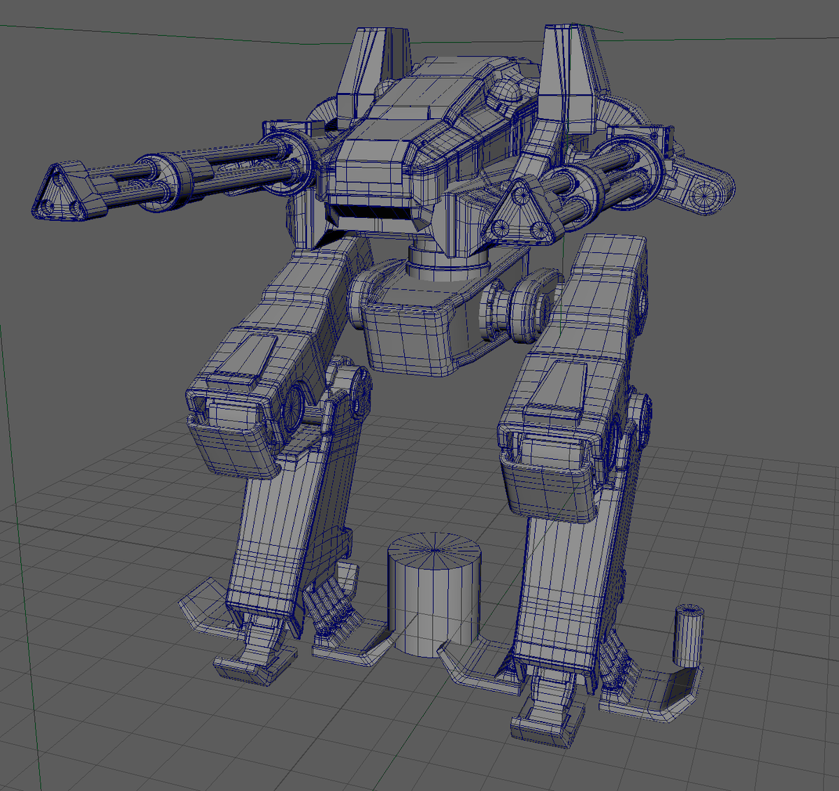 Mech

#gameart #autodeskmaya #scifiart #Mecha