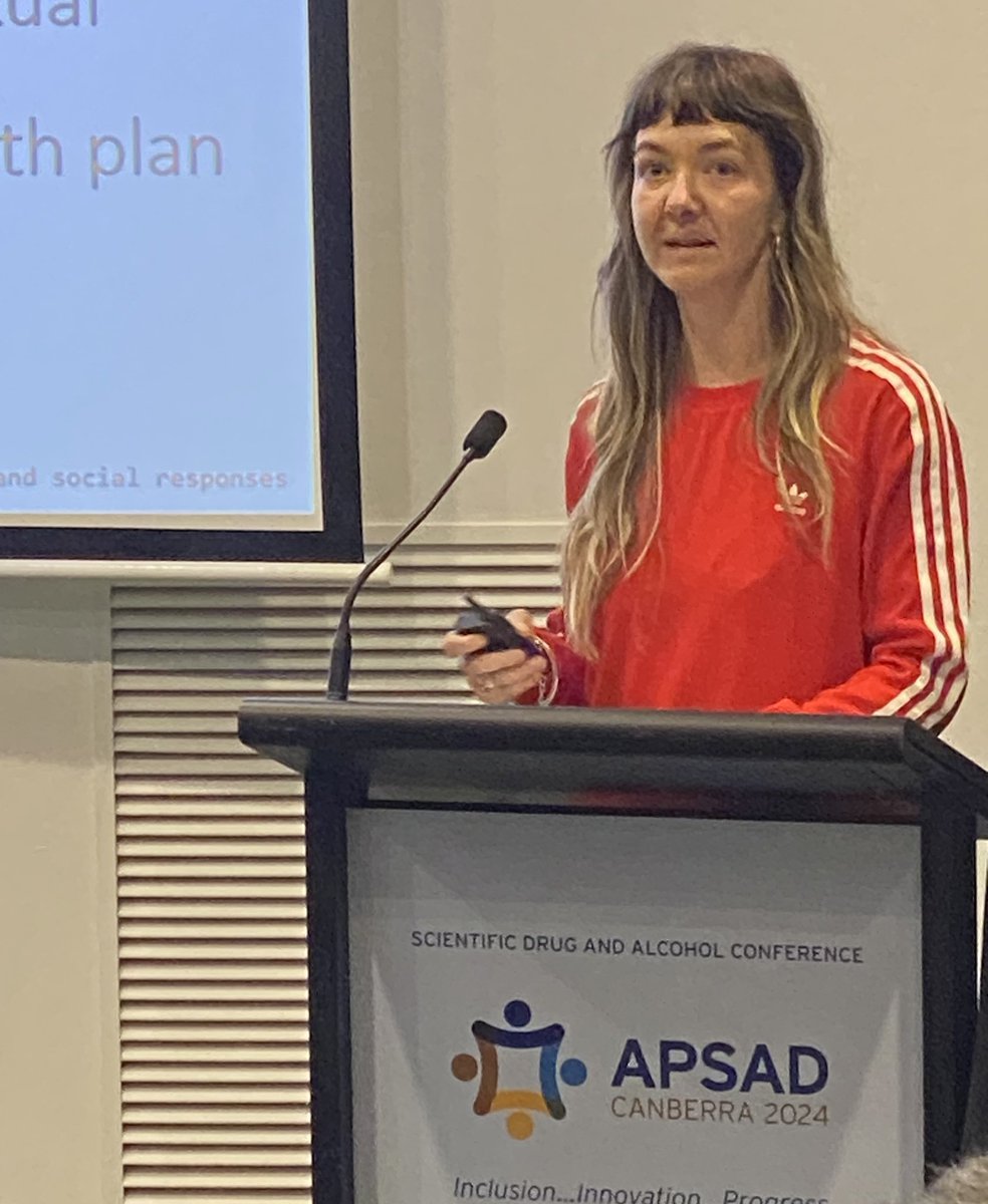 Amanda Roxburgh (@drmandaroxburgh) on Twitter photo Listening to the amazing Bek P from <a href="/BurnetInstitute/">Burnet Institute</a> presenting on an incredible program of work on women who inject drugs #apsad2024 Listening to the amazing Bek P from <a href="/BurnetInstitute/">Burnet Institute</a> presenting on an incredible program of work on women who inject drugs #apsad2024