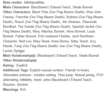 Our Flag Means Death Big Bang tweet media