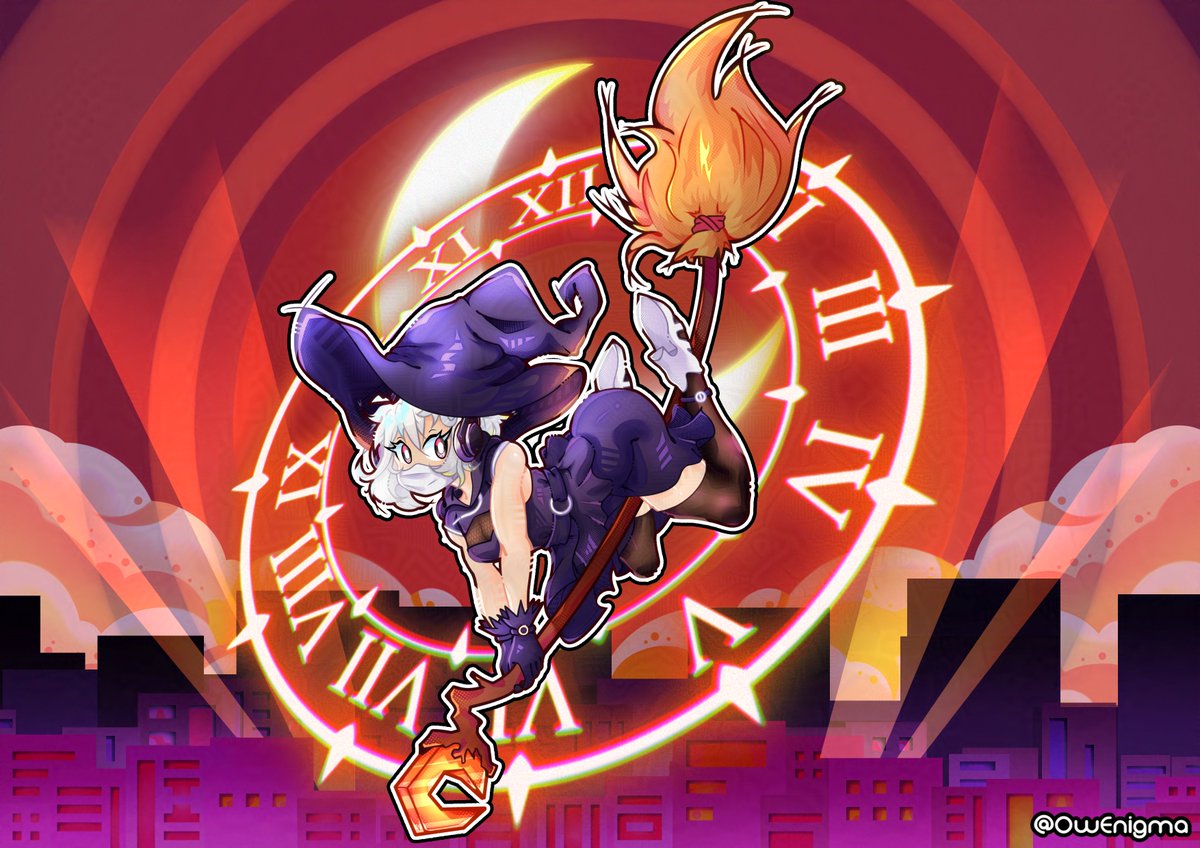 Merry Christmas, Here's a Halloween drawing I did for Skylate's Halloween Electro-Swing Spook-taculaire on RoBeats!

Check it out!