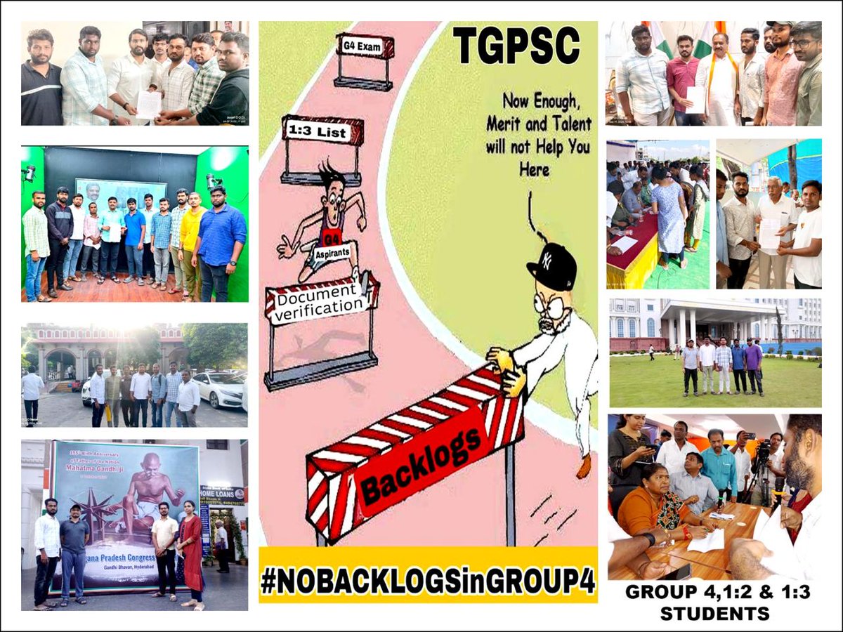HARIGOU75359768's tweet photo. @Bhatti_Mallu @OffDSB @Bmaheshgoud6666 @RamMohanINC గ్రూప్ 4 ఫలితాలు ప్రకటించే ముందు అన్విల్లింగ్ ఎడిట్ ఆప్షన్ ఇవ్వడం ద్వారా బ్యాక్ లాక్ పోస్టులు మిగలకుండా దాదాపు 3వేల కుటుంబాలకు న్యాయం జరుగుతుంది.ఇందులో జీవో46వల్ల నష్టపోయిన చాలామందికి న్యాయం జరుగుతుంది🙏మీకు పుణ్యం ఉంటుంది🙏🥲 https://t.co/hqulMPA3mL