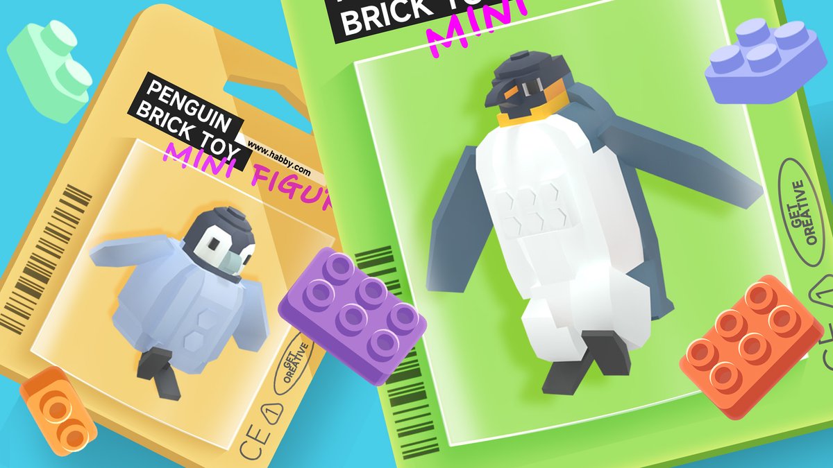 新しいバージョンが登場！ブロックでできたペンギンたちがどんなものか想像したことがありますか？想像を巡らす必要はもうありません。ブロックペンギンの島の抽象的かつユニークなコンセプトを紹介しましょう！