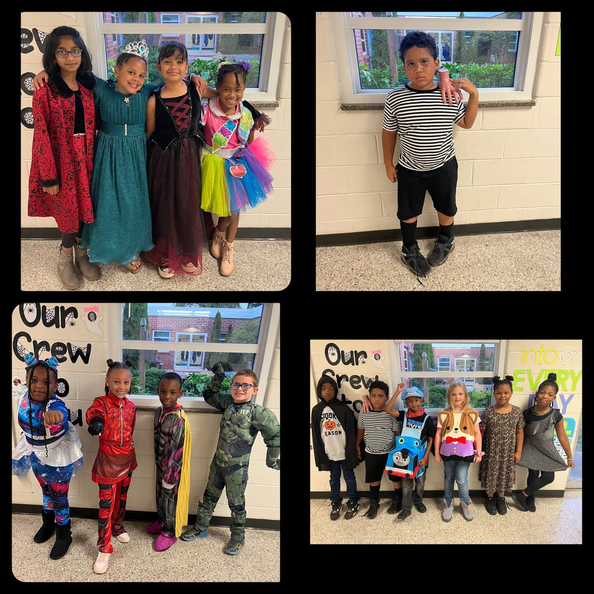 OrrsElementary's tweet photo. “Making good decisions builds great character!” Thank you to everyone who dressed as a character today for #RedRibbonWeek!! We enjoyed seeing everyone’s #extraORRdinary characters!! 🥰📚🥳✈️💛💙🤩 https://t.co/WeHv7O2wW8