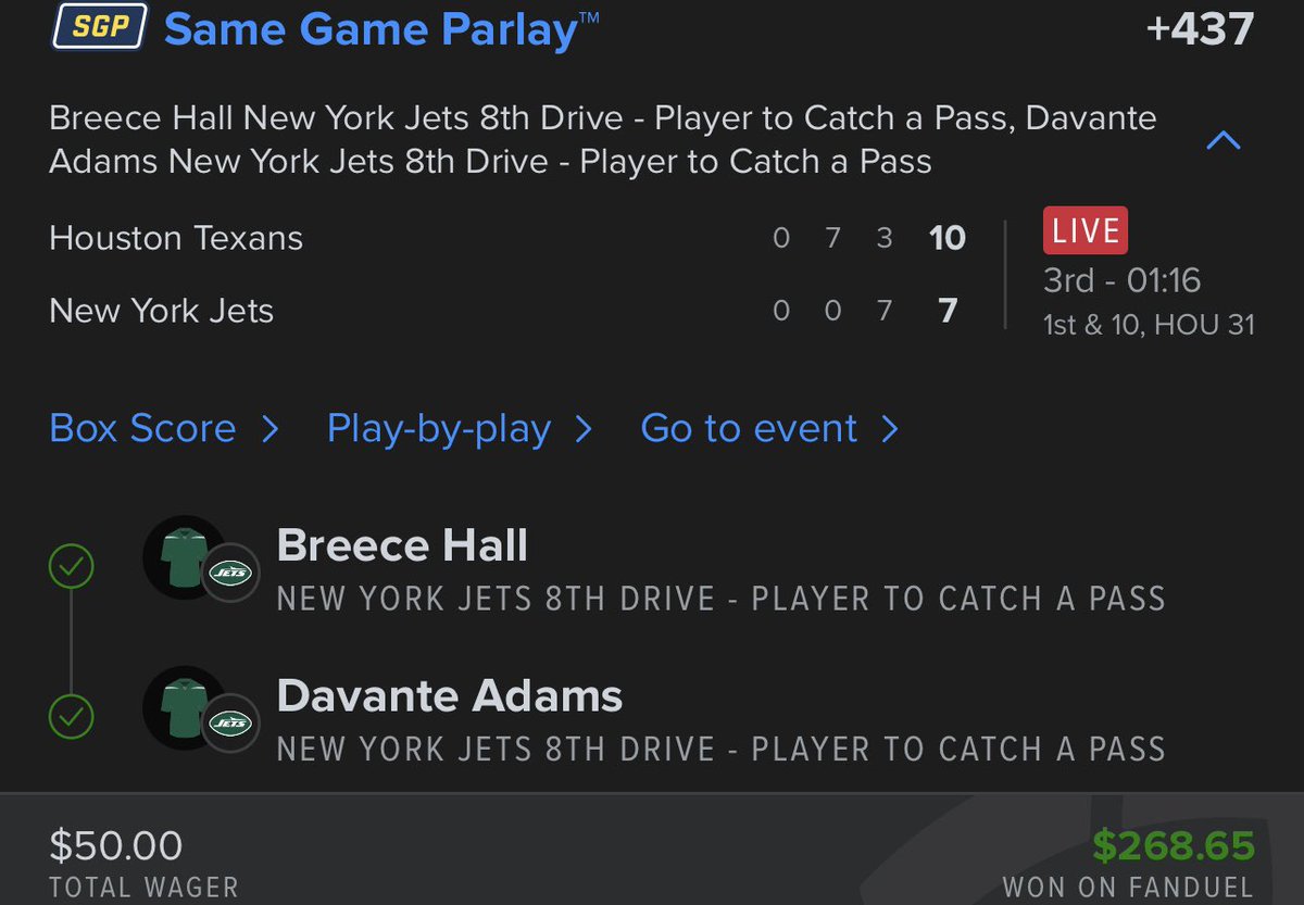 Hammering some Us on these to catch a pass this drive, EZ GRAVY! Building bankroll for the weekend off this 💯😮‍💨🥳 <a href="/Rich_Locks/">RichLocks</a> @MoneyBagMaag <a href="/KooziesLocks/">KOOZIE</a> Join the discord in BIO 🪜🔥⬆️🤑 #TNF #GamblingCommunity #GamblingTwitter