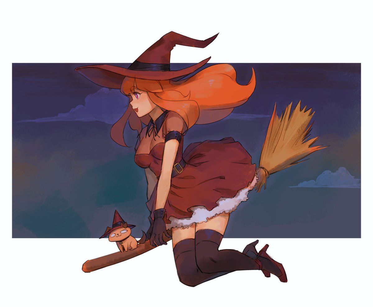 Quick little drawing for Halloween! 🎃👻