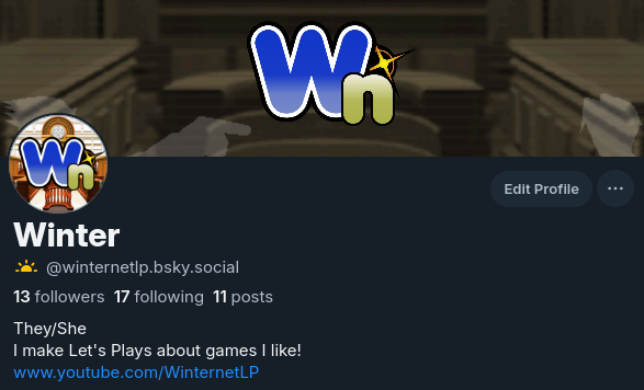 WinternetLP's tweet image. Making the decision to move fully off of Twitter and on to the better website! This includes video announcements - I will no longer be posting them here, and likely not there either. You can find those on Discord. Goodbye, Twitter!