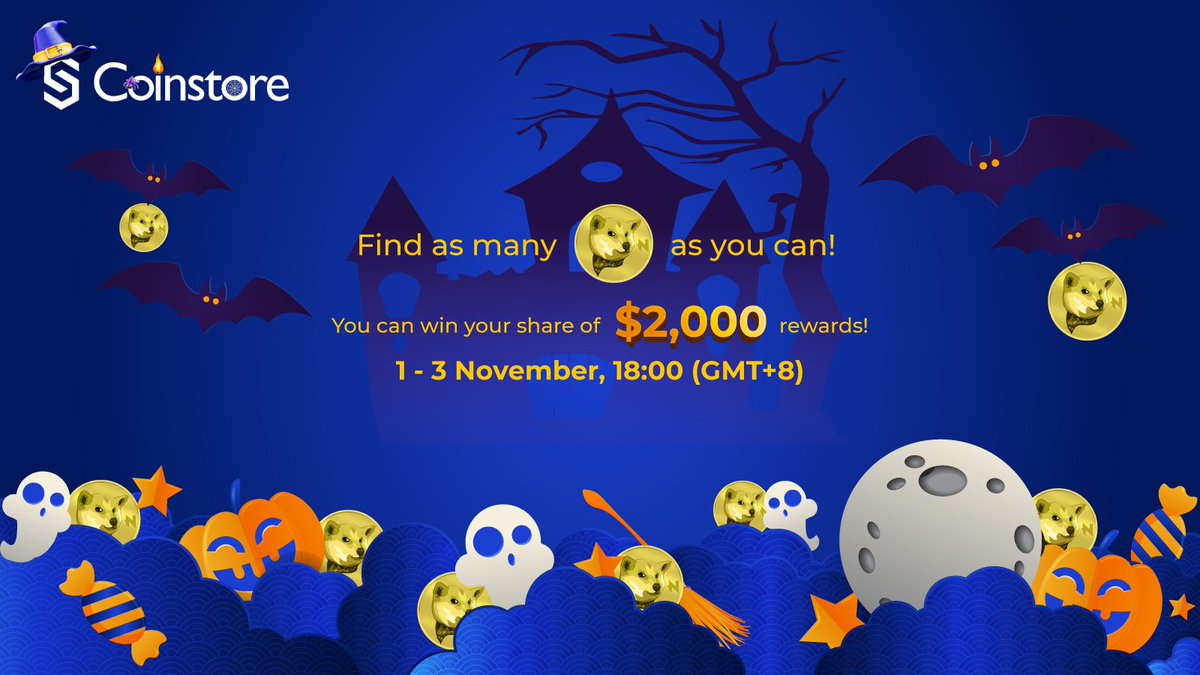Coinstore (@coinstoreexc) on Twitter photo ๐ Neiro Spooktacular Token Hunt is Here! ๐ป
๐ฐ $2,000 worth of $NEIRO is up for grabs! Want to join? Itโs simple:
๐ต๏ธโโ๏ธ Find the total number of Locago logos hidden in the posted image and comment your answer!
๐๏ธ Campaign Period: 1/11/2024, 18:00 - 3/11/2024, 18:00 (GMT+8)
๐ To ๐ Neiro Spooktacular Token Hunt is Here! ๐ป
๐ฐ $2,000 worth of $NEIRO is up for grabs! Want to join? Itโs simple:
๐ต๏ธโโ๏ธ Find the total number of Locago logos hidden in the posted image and comment your answer!
๐๏ธ Campaign Period: 1/11/2024, 18:00 - 3/11/2024, 18:00 (GMT+8)
๐ To