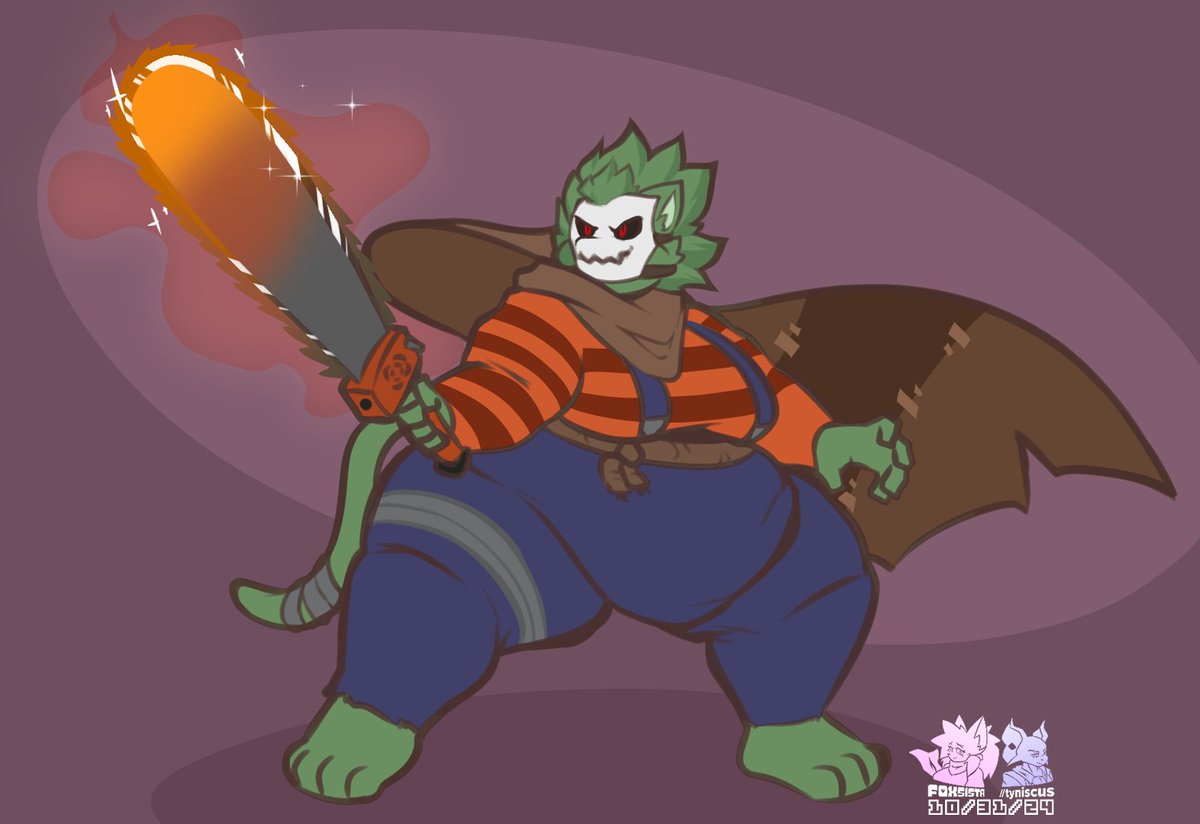 [CW - Fat Furs] 
- Chubby Slasher Clairen! -

Sketch for <a href="/stuffaduff/">stuffaduff</a>
Thanks for the support!