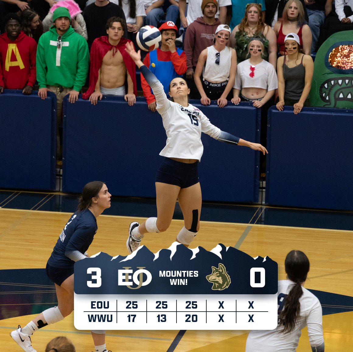 Making things scary for Walla Walla🎃

#MountUp #EOUvb