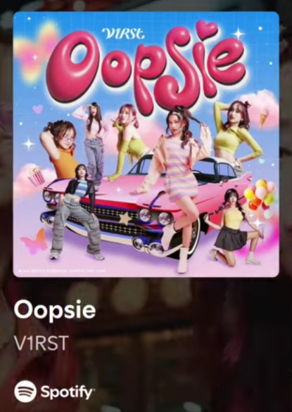 MUSIKMENFESS's tweet image. 🐣 guyss ada asupan lagu centil nih dari girlband lokal V1RST judul lagunya “Oopsie” 

Ayok bantu streaming dan berikan mereka banyak Cinta!