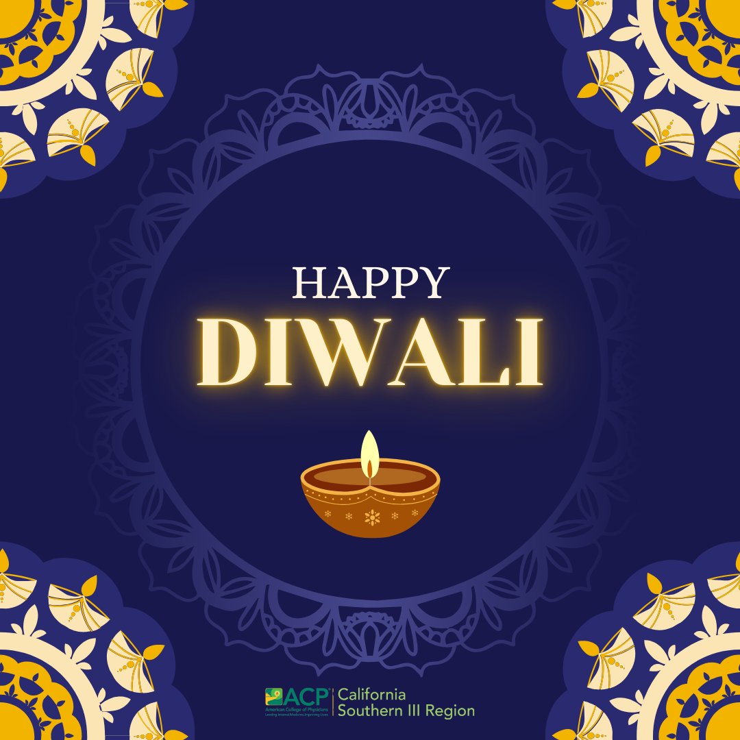 ACP California Southern III Region (@acp_socal) on Twitter photo Happy Diwali to everyone celebrating esp. ACP SoCal 3 leaders & members (incl. Gov-elect <a href="/vineetgsvm/">Vineet Gupta, MD, FACP, SFHM</a>)!
Special Diwali greetings to @thedeishift leaders incl. co-exec. producer <a href="/PoojaJaeel/">Pooja Jaeel</a>, PA Likitha Aradhyula, our listeners & <a href="/acpindia1/">ACP India Chapter</a> members (Gov. <a href="/AnujMah51145112/">Dr. Anuj Maheshwari</a>) too. Happy Diwali to everyone celebrating esp. ACP SoCal 3 leaders & members (incl. Gov-elect <a href="/vineetgsvm/">Vineet Gupta, MD, FACP, SFHM</a>)!
Special Diwali greetings to @thedeishift leaders incl. co-exec. producer <a href="/PoojaJaeel/">Pooja Jaeel</a>, PA Likitha Aradhyula, our listeners & <a href="/acpindia1/">ACP India Chapter</a> members (Gov. <a href="/AnujMah51145112/">Dr. Anuj Maheshwari</a>) too.