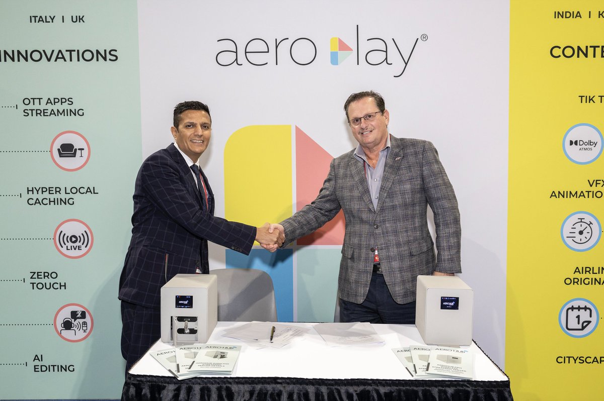 ASGavionics's tweet image. ASG is proud to announce our strategic collaboration with Maxposure Limited. 🌐

Together, we're launching an advanced Wireless In-Flight Entertainment System tailored for the Americas market. 🛫💼

#ASG #Maxposure #InFlightEntertainment #AviationInnovation #Partnership