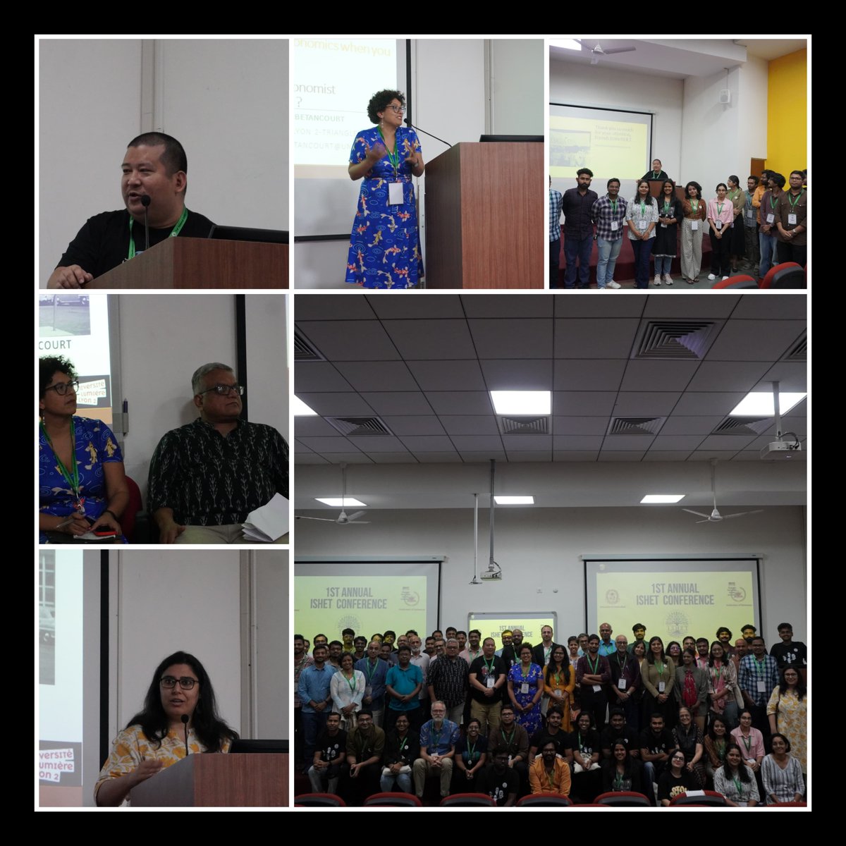 Alex M. Thomas (@alexmthomas) on Twitter photo A collage of the valedictory session at ISHET2024, University of Hyderabad.
<a href="/sharminkhodaiji/">Sharmin Khodaiji</a> spoke about ISHET.
<a href="/rgbetancourt/">Rebeca G Betancourt π³οΈβπ</a> delivered the second keynote lecture.
Limakumba Walling gave the vote of thanks.
<a href="/Societies_HET/">SHoET</a> <a href="/_ISHET/">ISHET</a> A collage of the valedictory session at ISHET2024, University of Hyderabad.
<a href="/sharminkhodaiji/">Sharmin Khodaiji</a> spoke about ISHET.
<a href="/rgbetancourt/">Rebeca G Betancourt π³οΈβπ</a> delivered the second keynote lecture.
Limakumba Walling gave the vote of thanks.
<a href="/Societies_HET/">SHoET</a> <a href="/_ISHET/">ISHET</a>