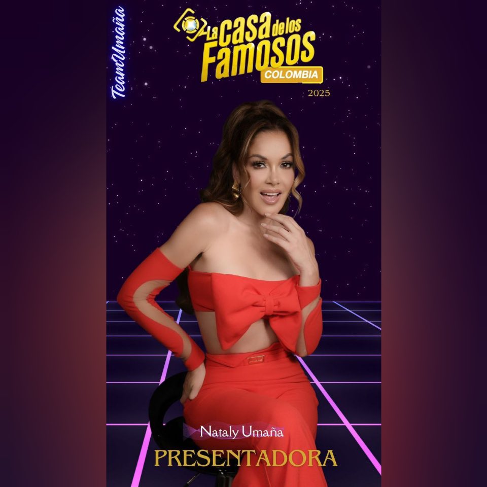 mariafenix94's tweet photo. Merece estar ⭐️en la casa de los famosos 🌹Colombia👍🏻  talentosa y verstil 😀y una de las mejores👑 estrellas 💋#natalyumaña #lacasadelosfamososcol #natalyumañapresentadora https://t.co/vutAevNF3B