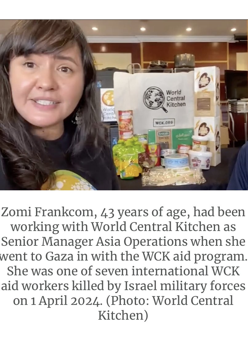 🚨 EXPOSED 🚨 The facts establish the intentional whitewash which was the Australian government investigation into the #Israeli murders of the seven <a href="/WCKitchen/">World Central Kitchen</a> aid workers in #Gaza in April:

▪️Air Chief Marshall Binskin was appointed special adviser but was instructed “not to