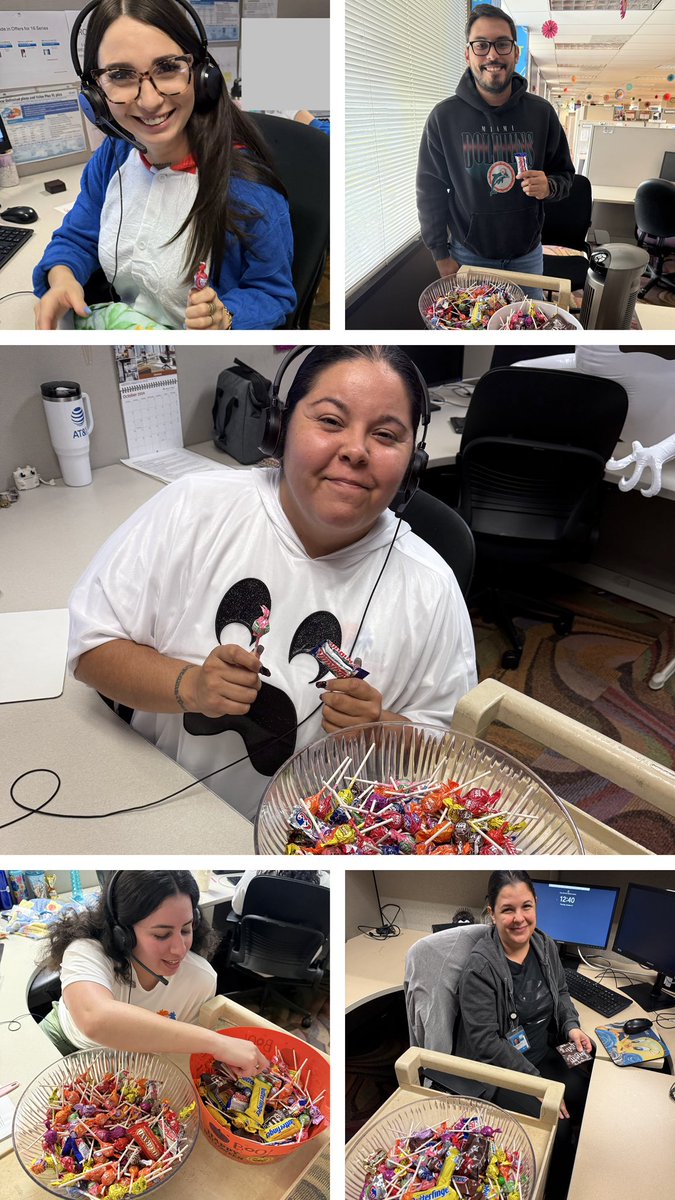 Karla Roa (@karlaroa_1) on Twitter photo Happy Halloween! 🎃 #MiamiMSS sure knows how to celebrate with costumes and candy! What a fun #ATTLive #ProudATTEmployee #OneTeamOneGoal #togetherganamos <a href="/TheIvanLacayo/">Ivan Lacayo</a> <a href="/JackieMorenoMSS/">Jackie Moreno</a> <a href="/AlanGar537/">Alan Garcia</a> <a href="/Anthony_Ruiz5/">Anthony Ruiz</a> <a href="/JordiLima/">Jordi Lima</a> <a href="/JanelRGomez/">Janel Gomez</a> <a href="/reich_lugo/">Rachel Lugo</a> Happy Halloween! 🎃 #MiamiMSS sure knows how to celebrate with costumes and candy! What a fun #ATTLive #ProudATTEmployee #OneTeamOneGoal #togetherganamos <a href="/TheIvanLacayo/">Ivan Lacayo</a> <a href="/JackieMorenoMSS/">Jackie Moreno</a> <a href="/AlanGar537/">Alan Garcia</a> <a href="/Anthony_Ruiz5/">Anthony Ruiz</a> <a href="/JordiLima/">Jordi Lima</a> <a href="/JanelRGomez/">Janel Gomez</a> <a href="/reich_lugo/">Rachel Lugo</a>