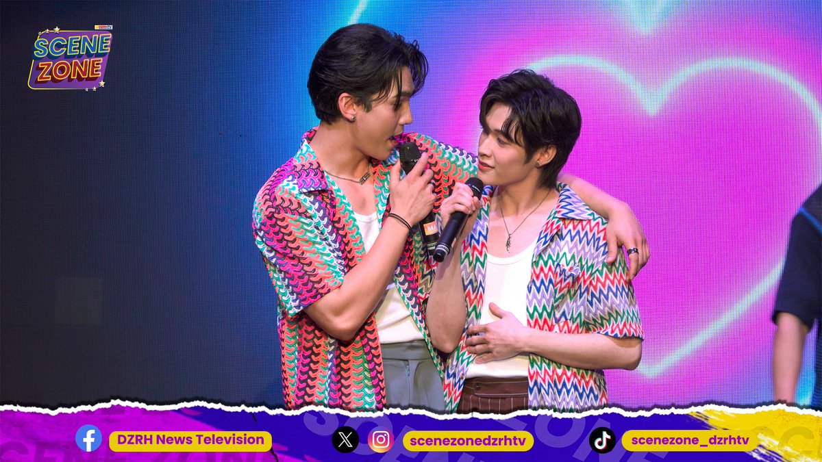 scenezonedzrhtv's tweet photo. Heads up, #TwoWorlds fans!
Miss niyo na ba sina Max, Nat, Mon, Pak, at Gun?

Balikan ang kilig vibes at panghaharana ng Thai BL stars sa kanilang ‘Destiny of Love: Two Worlds Fan Meeting in Manila.’ 

NOV. 2 | 12NN | #SCENEZONEsaDZRHTV https://t.co/auaXqK725g
