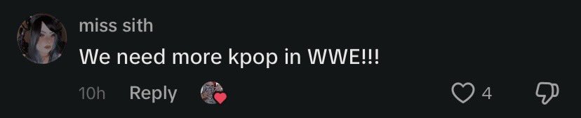 SlTHBABY's tweet photo. Okay this made my night?!?!? Omg.

Petition to get some kpop bops as some WWE intro music. I wanna dance to Big Bang while watching @ZelinaVegaWWE kick some ass. https://t.co/CFaqD7KeiS