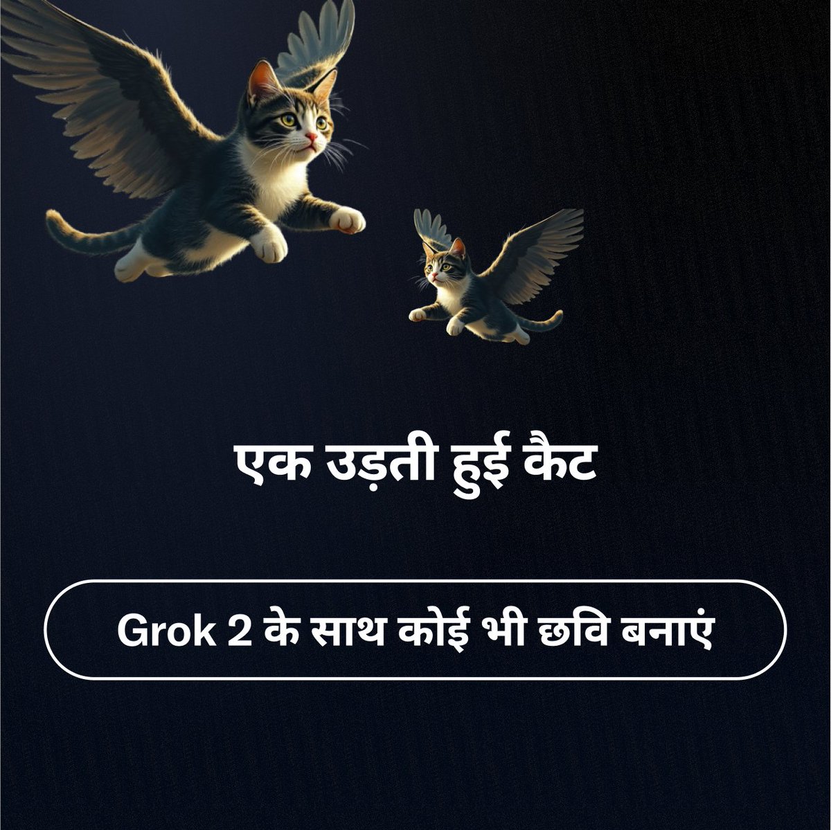 premium's tweet photo. Grok 2 के साथ आप क्या क्रिएट करेंगे?
 
 अपनी कल्पना को पंख लगने दें।