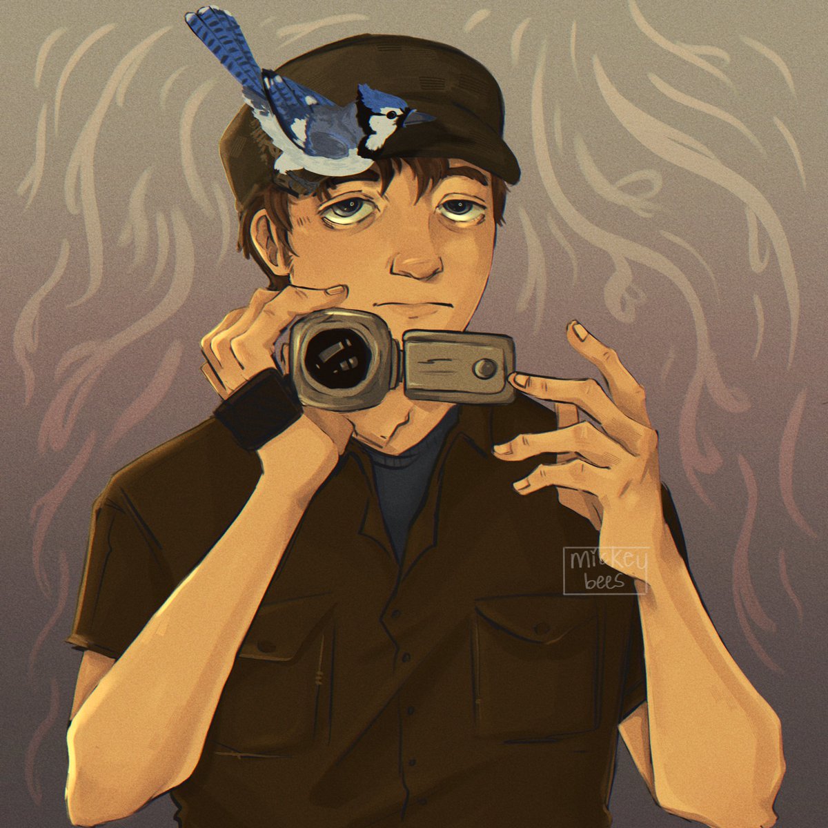 don’t be blue, Jay 

#marblehornets #art #fanart
