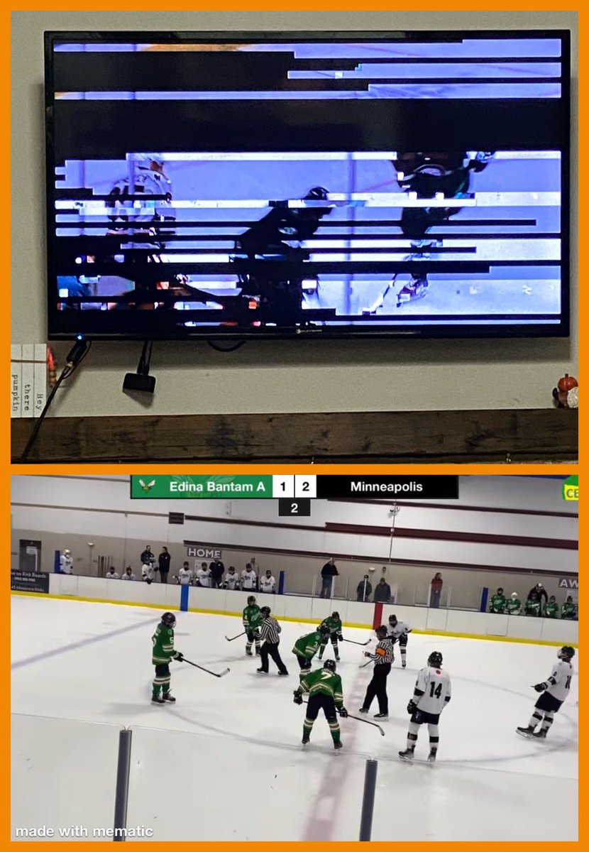 Creining313's tweet image. Quick reminder that is easier and cleaner to watch a random Minnesota Bantam A game than your  local billion dollar NHL team @NHLBlackhawks @chief.