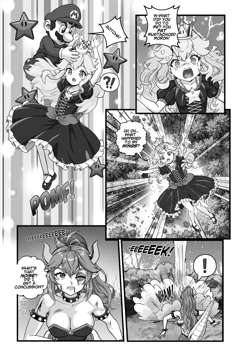 Athorist's tweet photo. Happy halloween everyone! Here's the next page of #bowsette Saga! I have finalized the script for it too, there's few more pages to go before the story is over.
Fixed a detail I forgot to add. https://t.co/rZcdYiz3Ik