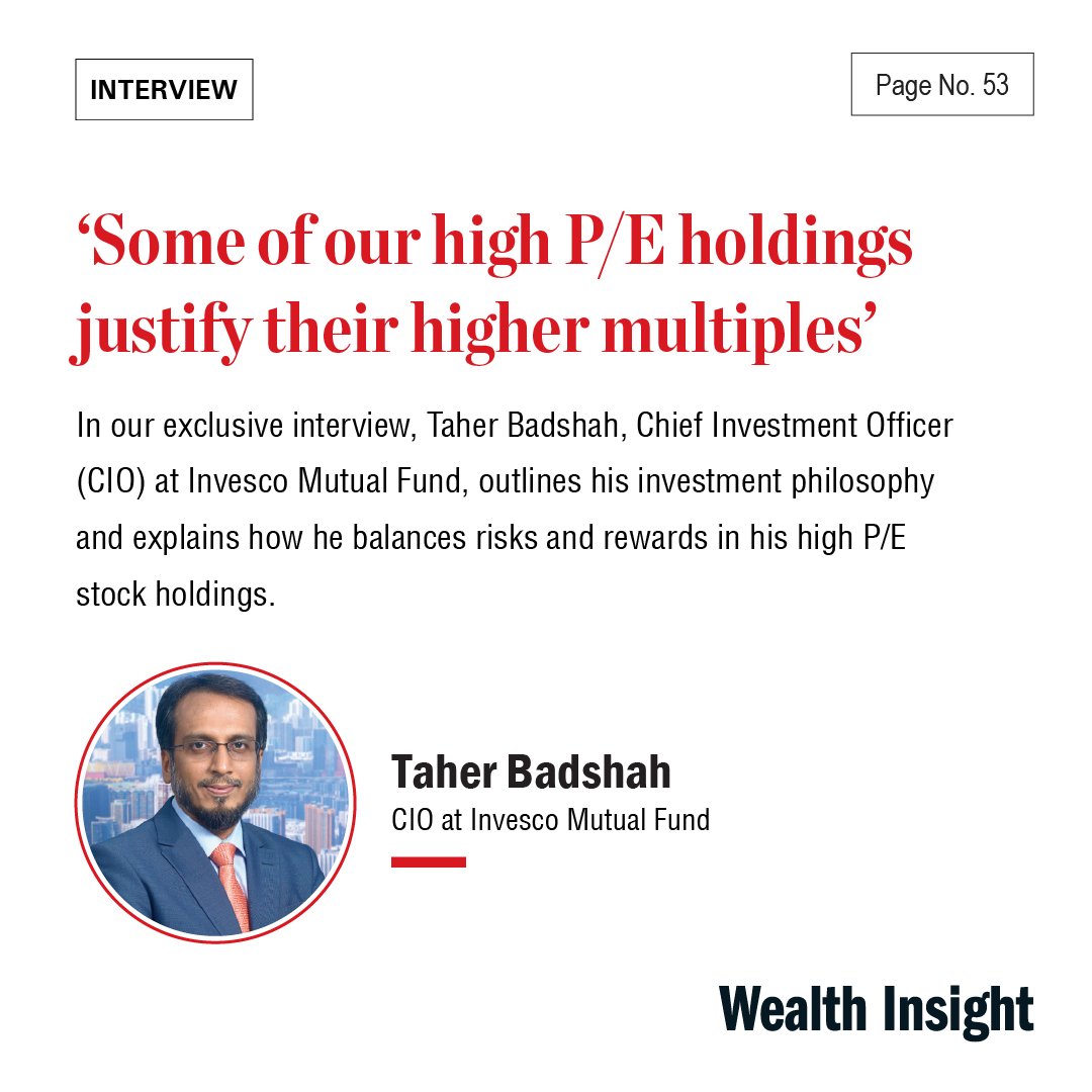 VRStocks's tweet photo. 6️⃣
Exclusive chat with @invescoindia's CIO Taher Badshah. Get his investment philosophy and take on the current market in this interview.

#InvescoMF #investing #stocks #ValueResearch #WealthInsight https://t.co/rNPLv9rsHf