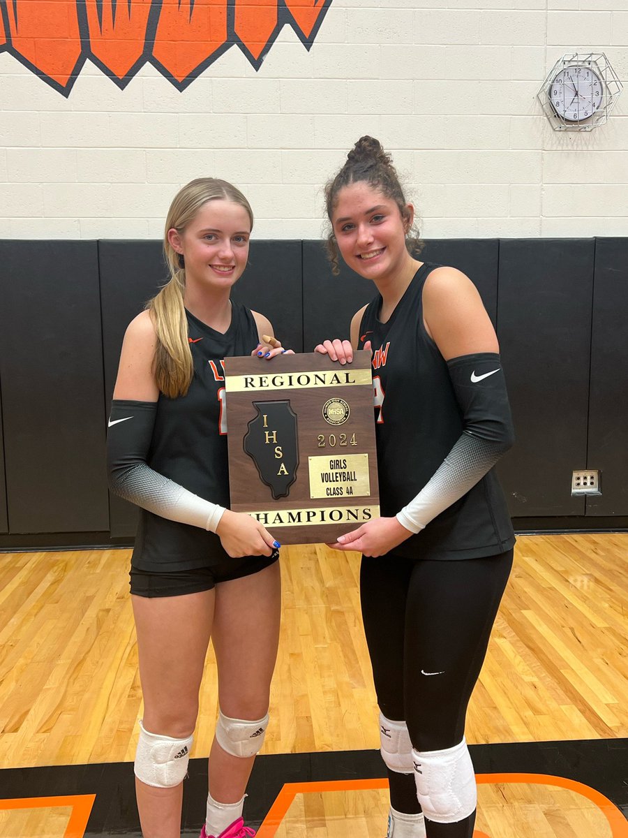 10/31/24
Congratulations Casey Twietmeyer and Kaylea Armstrong (our multi-sport athletes) on winning HS volleyball Regional Championships! 
<a href="/CaseyTwietmeyer/">Casey Twietmeyer</a> <a href="/kayleaarmstrong/">kaylea armstrong</a>