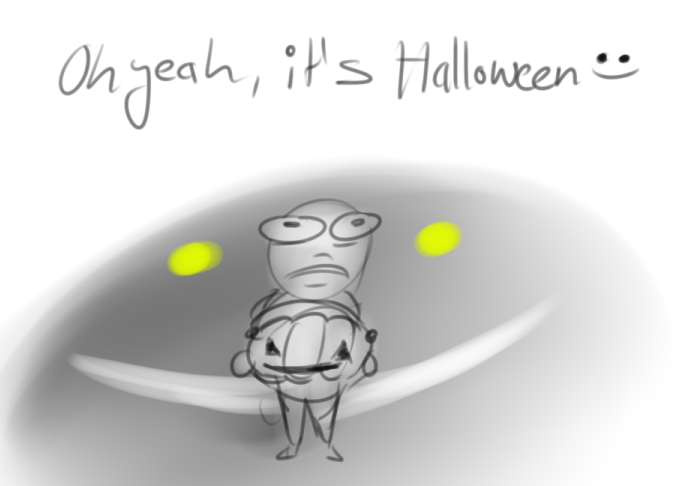 kuberish's tweet photo. Quick tumblr doodle before nap. Giants like Flams are generous on candy, but be careful :) https://t.co/yOMSdRvKSv