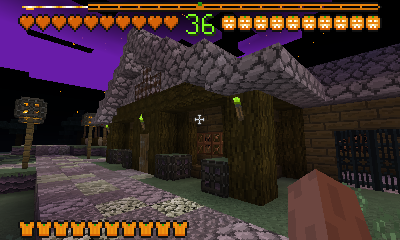 Minecraft3DS_'s tweet photo. Happy Halloween! The Halloween Mash-up Pack is finally available on #Minecraft3DS! Download it now and have a wonderful time! Ported by Nawrek :) https://t.co/rYRerTIZJl